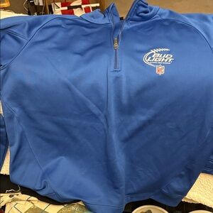 Sport-Tek Blue Quarter-Zip Pullover